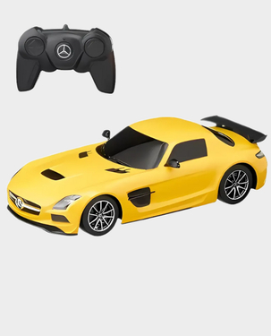 Buy RASTAR Mercedes-Benz SLS AMG RC Car | 1:18 Scale - Yellow In Qatar ...