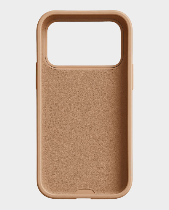Buy Back Case for iPhone 17 Pro Max Silicone Beige/Tan in Qatar