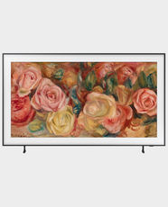Samsung 75-Inch QLED LS03D 4K The Frame Smart TV (2024) | 120Hz | Quantum Processor 4K | Quantum HDR | HDR10+ Adaptive | Dolby Atmos | Object Tracking Sound | Tizen Smart TV | QA75LS03DAUXZN – Black