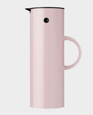 Stelton EM77 1 L Vacuum Jug | Glass‑Insert | Rocker Stopper | Screw Cap | ABS Plastic Body - Lavender
