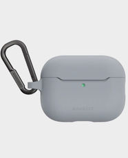 MAGEASY Skin Airpods Case for Apple AirPods Pro 3 | Soft and Smooth | Stain-Resistant | Support Wired / Wireless Charging | MAPAP3078MA25 - Mist Gray