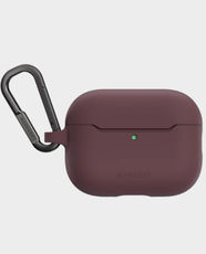 MAGEASY Skin Airpods Case for Apple AirPods Pro 3 | Soft and Smooth | Stain-Resistant | Support Wired / Wireless Charging | MAPAP3078ML25 - Burgundy Purple