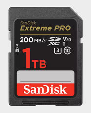 SanDisk Extreme Pro 1TB SDHC and SDXC UHS-I Memory Card | Up to 200MB/s Read | Perfect for 4K UHD Video | SDSDXXD-1T00-GN4IN