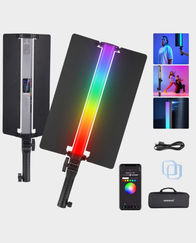NEEWER RGB2 LED Tube Light Stick with Metal Barndoor Handle in Qatar