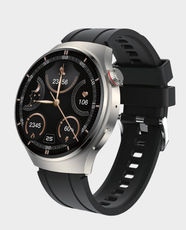 Smartix Premium CURV-R Smart Watch | Bluetooth Calling | 380mAh Battery | IP68 Water Resistance | Heart Rate Monitor, Blood Pressure, Blood Oxygen | Multi-Sports Mode | SW01PC - Black