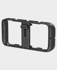 NEEWER A104 Smartphone Video Rig | Hybrid Plastic ABS + PC | Multiple Mounting Points | Ergonomic Handheld Design | Lightweight & Easy to Use | 5 Cold Shoes | 6 Threaded Holes | 55–100mm Adjustment Range - Black