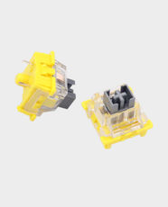 Redragon BULLET-F A113S Switch Set | 24 Pcs Linear Mechanical Switch | 3-Pin | 50 Million Click - Yellow