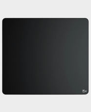 Glorious Elements Cloth Mouse Pad | 17 x 15mm XL Size | Hybrid Cloth Surface | Anti-Slip Rubber Base | 0.5mm Thickness | Premium-quality Foam Core | Suitable for Fast Flicks and Precise Micro-Adjustments - Black