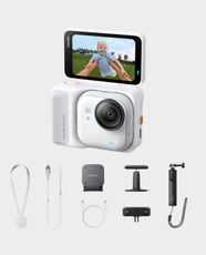 Insta360 GO Ultra Creator Bundle | IPX8 Waterproof Standalone Camera | FlowState Stabilization | 360 Horizon Lock | IPX4 Splashproof Action POD | Ambient Light Sensor - Arctic White
