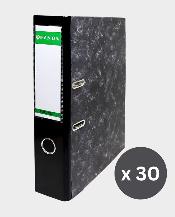 Panda Pvc Box File Buy MAX/PANDA Transparent Clear A4 L Shaped File Folder 36 Pcs in Qatar ...