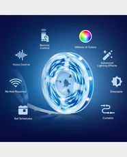 TP-Link Tapo L900-5 Smart Wi-Fi Light Strip | 13.5 W | 100-240V | Wi-Fi Connection | Preset for Convenience | Voice Control | Flexible Installation - Multicolor