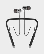 Smartix Premium Immerse Curv Wireless Neckband Earphone | Bluetooth 5.3 | Dynamic HD Sound | SIMCV1 - Black