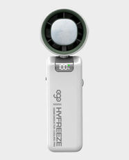 EGO HyFreeze Semiconductor Cooling Portable Fan | Up to 11000RPM | 4000mAh | 18 Hours Battery Life - White