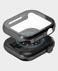 Cygnett EdgeShield Case For Apple Watch Ultra (49mm) | Premium Tempered Glass | Crystal Clear Clarity | Protects Against Bumps and Scratches | CY5241CPEDG - Black