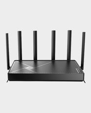TP-Link Archer BE400 BE6500 Dual-Band Wi-Fi 7 Router | 6 External Antennas | 1 × 2.5 Gbps WAN, 1 × 2.5 Gbps LAN, 3 × 1 Gbps LAN | 4K-QAM - Black