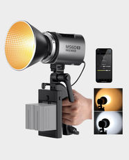NEEWER MS60B Bi-Color LED Video Light Handheld Spotlight | 65W Dimmable 2700K - 6500K Bi-Color | CRI 97+ | 12 Special Effects | PWM Technology | Infinity App and 2.4G Wireless Control - Black