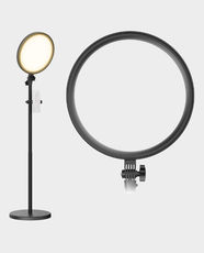 NEEWER BR13 12 Inch Full Screen Ring Light | 24W 3000K - 6500K Dimmable Edge-Lit Design | CRI/TLCI 98/99 | 144 LEDs | Precise Brightness And Color Control | Ideal for Phone Photography, Studio, Barber and Makeup - Black