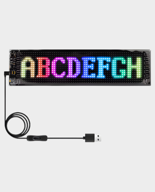 Buy Foldable LED Matrix Panel 16x64 RGB | Bluetooth App Control in ...