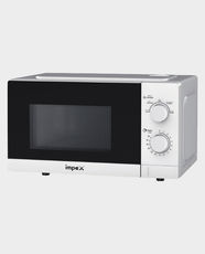 Impex MO 8101A Microwave Oven | 700W | 20L | 5 Power Level | 35 Mintues Cooking Timer - White