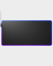 Glorious GMP 2 GLED RGB Gaming Mouse Pad XXL | InfiniGlow RGB Edge | Dual-Zone RGB Lighting | Precision Cloth Surface | Spill-Resistant | Non-Slip Rubber Base | Consistent X/Y Glide | USB Powered - Black