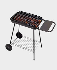 Desert Ranger BBQ Trolley with Wheeled Cooking Grill | Height 68CM | Cooking Surface Area 49 x 28CM | DR-395128-21
