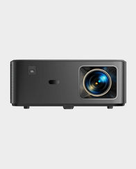 Yaber K2S Smart LCD Projector | 800 ANSI Lumens | 4K Supported (H.265) | 1080P Full HD | Auto Focus & Keystone | Dual 12W JBL Speakers | Android TV | Wi-Fi 6 | Bluetooth 5.0 | NFC Screencast | Dolby Audio | Built-in TV Dongle – Black