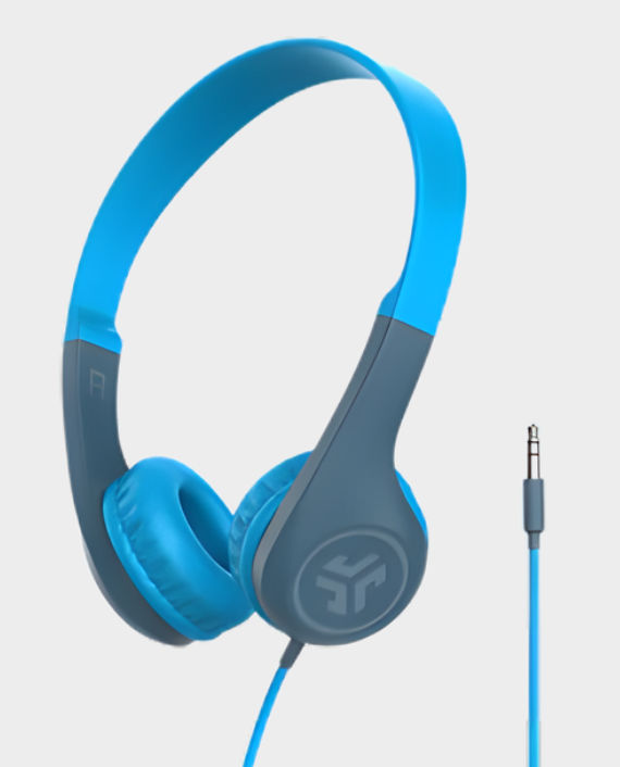 Buy JLab JBuddies Pop Wired Kids Headphones – Blue in Qatar