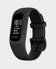 Garmin Vivosmart 5 | Fitness Tracker | Small/Medium | OLED Display | SpO₂ & Heart Rate Monitoring | Sleep & Stress Tracking | 5 ATM Water Resistant | 7-Day Battery | 010-02645-10 - Black