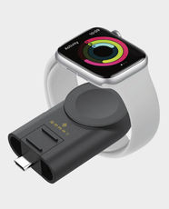 Smartix Apple Watch Wireless Charger | Multi-Angle Adjustable | Compact & Portable | ACAW01 - Black