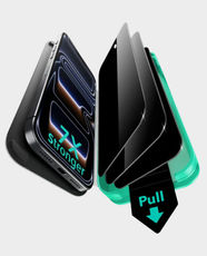 ESR UltraFit Armorite Screen Protector Compatible with Apple iPhone 17 Pro Max | Simple 2-Step Application | Dust-Free | Bubble-Free (3Pack) - Transparent
