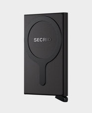 Secrid Cardprotector for MagSafe | Secure Magnetic Attachment for iPhone | RFID-Safe Aluminum Card Holder | Holds 4–6 Cards – Black