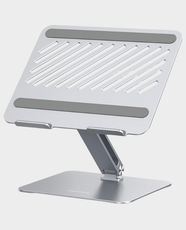 UGREEN Foldable Laptop & Tablet Stand | Ergonomic Adjustable Design | Aluminum Alloy Frame + Anti-Slip Silicone Pads | LP339 – Silver