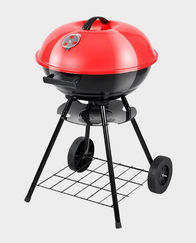 Desert Patrol Round BBQ Grill - Red in Qatar