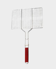 Double Handle BBQ Grid 35.5×60cm for Camping in Qatar