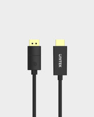 UNITEK DisplayPort 1.2 to HDMI 4K Cable | 1.8m | UHD 4K@60Hz Resolution | High-Speed Video & Audio Transmission | V1608A – Black