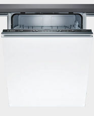 Bosch Series 4 Built in Fully Integrated Dishwasher | 60CM | 12 Place Settings | Inherent Heat | Push Button | SMV50E00GC – White