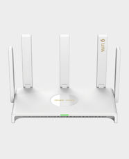 Ruijie Reyee RG-EW3000GX 3000M Dual-Band Wi-Fi 6 Gigabit Mesh Router | 5 High- Gain Antennas | 5 Gigabit Ethernet Ports | Enterprise-Grade Chipset | Dual-WAN Aggregation - White