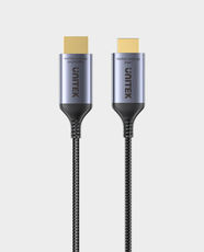 UNITEK DisplayPort 1.4 to HDMI 8K Cable | 1.8m Length | Aluminum Alloy, Nylon Braided | Resolution Up to UHD 8K@60Hz | V1610A01 - Space Grey