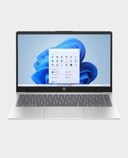 HP Laptop 14-EM0019NE | AMD Ryzen 5-7520U | 16GB RAM | 512GB SSD | AMD Radeon Graphics | 14 Inch FHD Display | English Keyboard | Windows 11 Home - Natural Silver