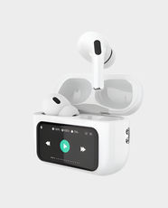 DCU Tecnologic Bluetooth Earphones With Touch Screen | True Wireless Stereo | Up to 20 Hours Playback | USB-C Charging | Bluetooth 5.4 | 34152080 - White