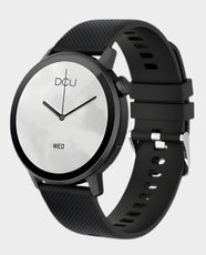DCU Tecnologic GPS GeoTrack S Smartwatch | 1.32″ AMOLED Display | ABC Sensors | 130+ Sport Modes | Google & Siri Voice Assistant | 34157088 - Black