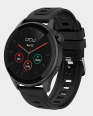 DCU Tecnologic GPS GeoTrack Smartwatch | 1.43″ AMOLED Display | ABC Sensors | Preloaded Maps & Route Planning | 130+ Sport Modes | Google & Siri Voice Assistant | 34157085 - Black