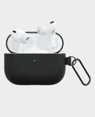 Green Lion Berlin Series Leather Case for AirPods Pro 3 | GNBNSLC03APBK - Black