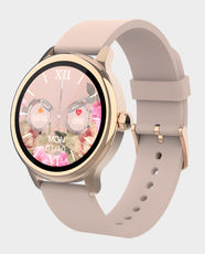 DCU Tecnologic Sophie Silicone Smartwatch | Voice Assistant | Female Cycle Tracking | Breathing | Stress Monitoring | Weather Information | 34157090 - Rose Gold
