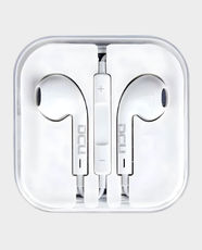 DCU Tecnologic Wired Stereo Earphones | 3.5 mm Audio Jack | Built-in Mic | Plug-and-Play | Call and Music Control | Ergonomic Lightweight Design | 34151000 - White