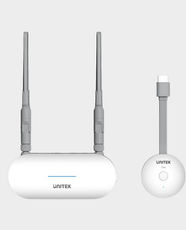 UNITEK Wireless HDMI Transmitter and Receiver Kit | 50m Long-Range Full HD 1080p@60Hz Streaming | True Plug-And-Play | Universal HDMI Device Compatibility | V1183A01 - Cloud White and Space Grey