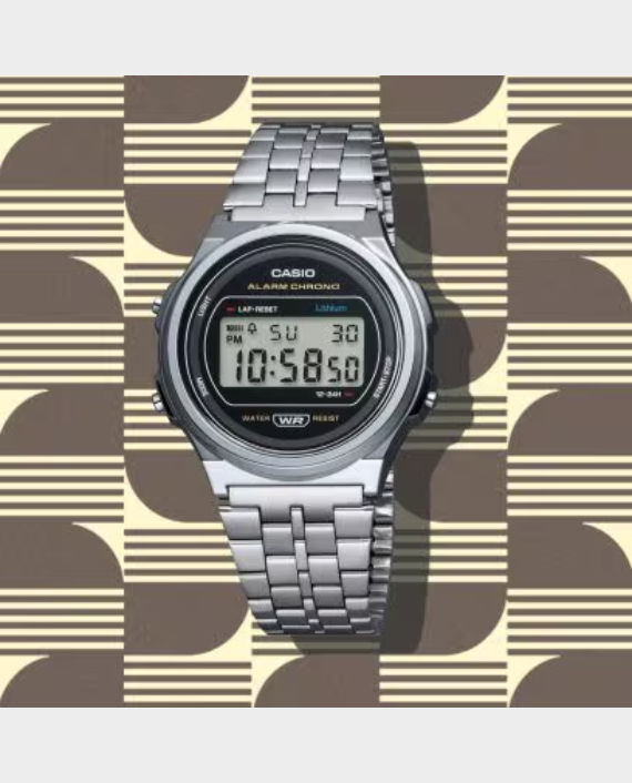 orologi digitali unisex Casio Casio Vintage A171WE-1AEF