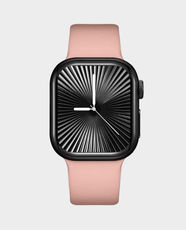Kenneth Scott Unisex Smart Watch with Interchangeable Silicone Strap | 35.5mm Case | Bluetooth | 3 ATM Water Resistant | Multi-Sport Modes | KA10PRO-BSBBP - Pink