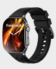 Titan Fastrack Horizon S1 Smartwatch | 1.96 Inches AMOLED Display | 100+ Sports Modes | Heart Rate & SpO2 Monitoring | Sleep & Stress Tracking | SingleSync™ Bluetooth Calling | 38166QP01 - Black
