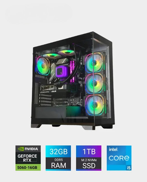 Buy Pre-Built Gaming PC – i5-14600K, ASUS RTX 5060 Ti, Kingston